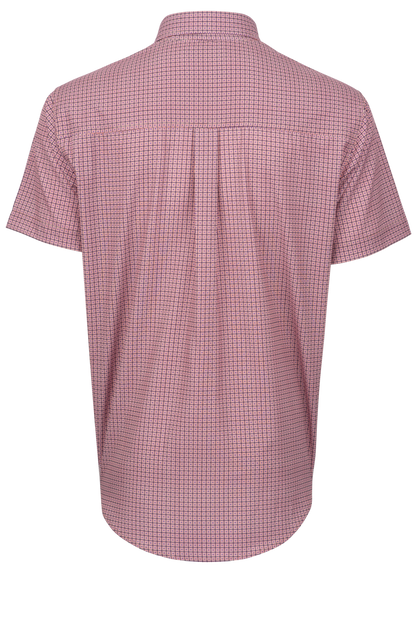 Cinch Arena Flex Button-Front Shirt - Dotted Pink