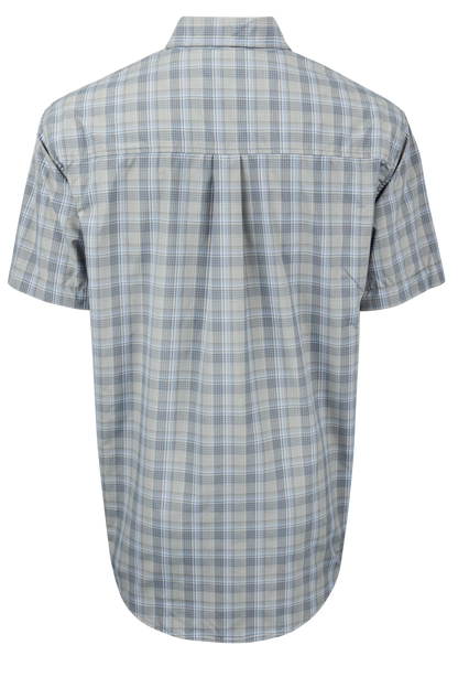 Cinch Arena Flex Button-Front Shirt - Gray Plaid