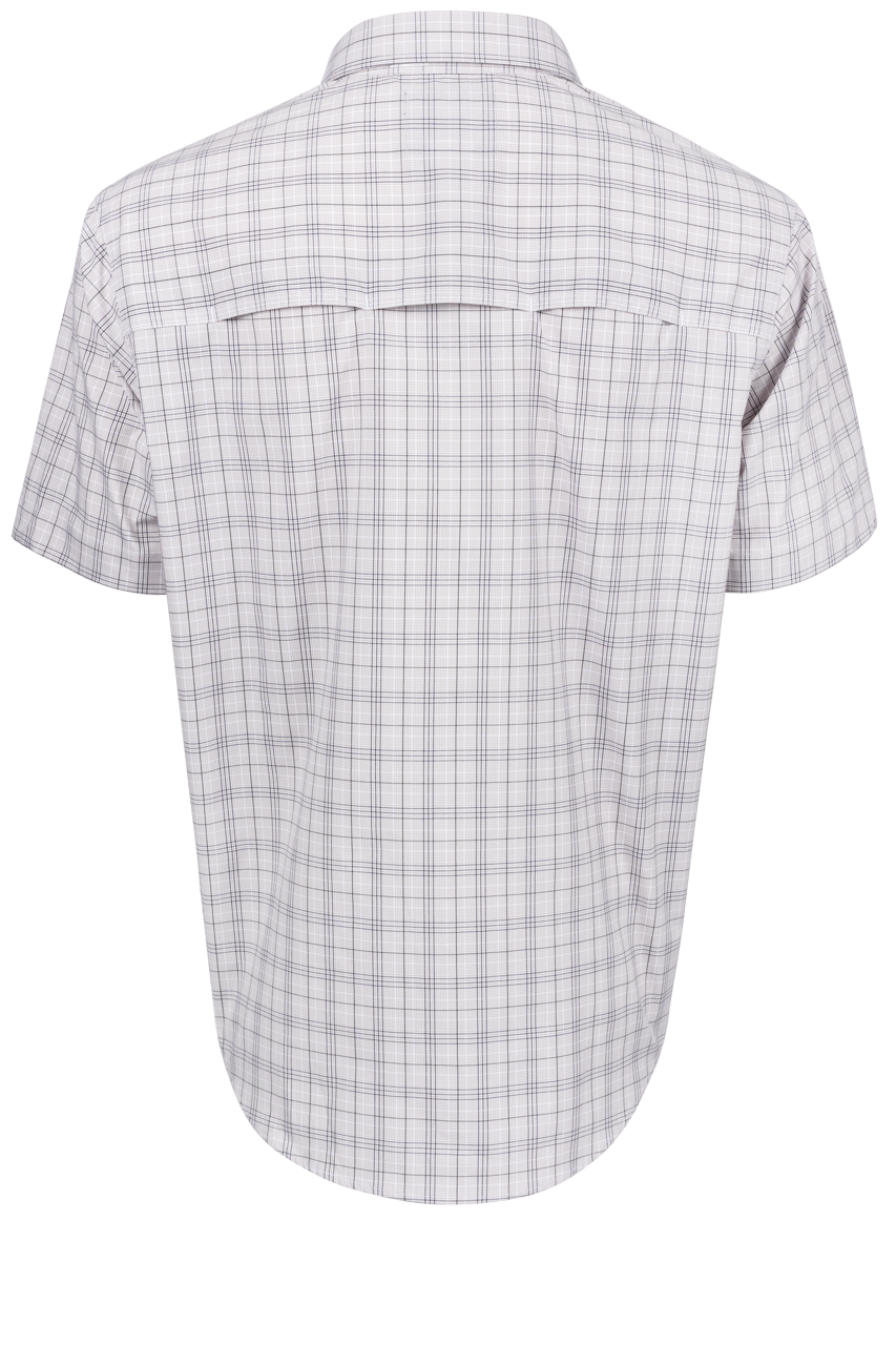 Cinch Arena Flex Button-Front Shirt - White Plaid