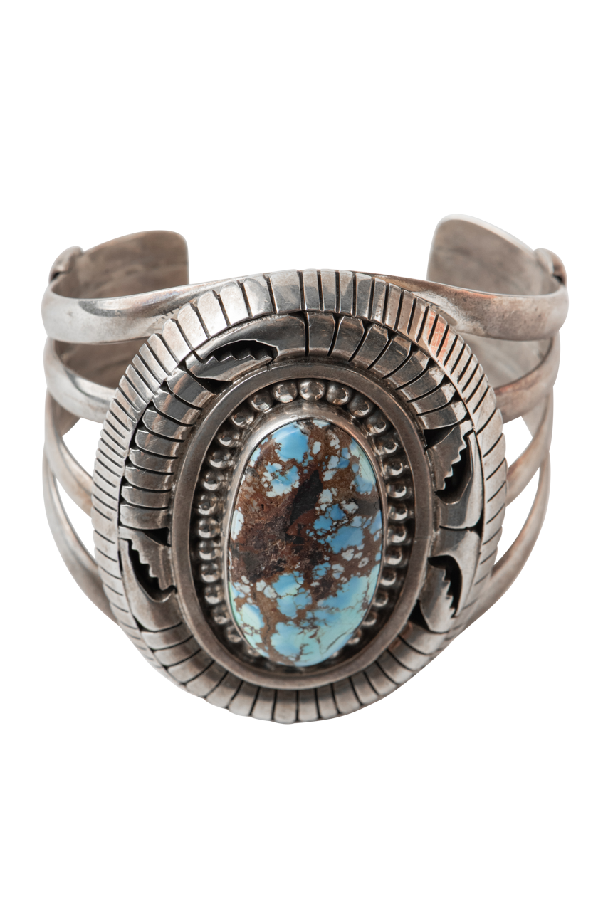 Golden Hills Turquoise Statement Bracelet