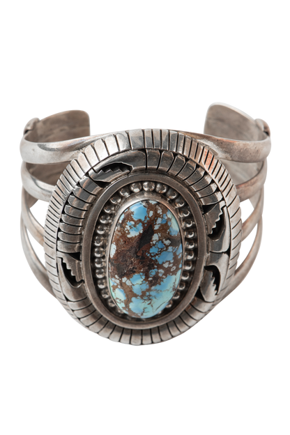 Golden Hills Turquoise Statement Bracelet