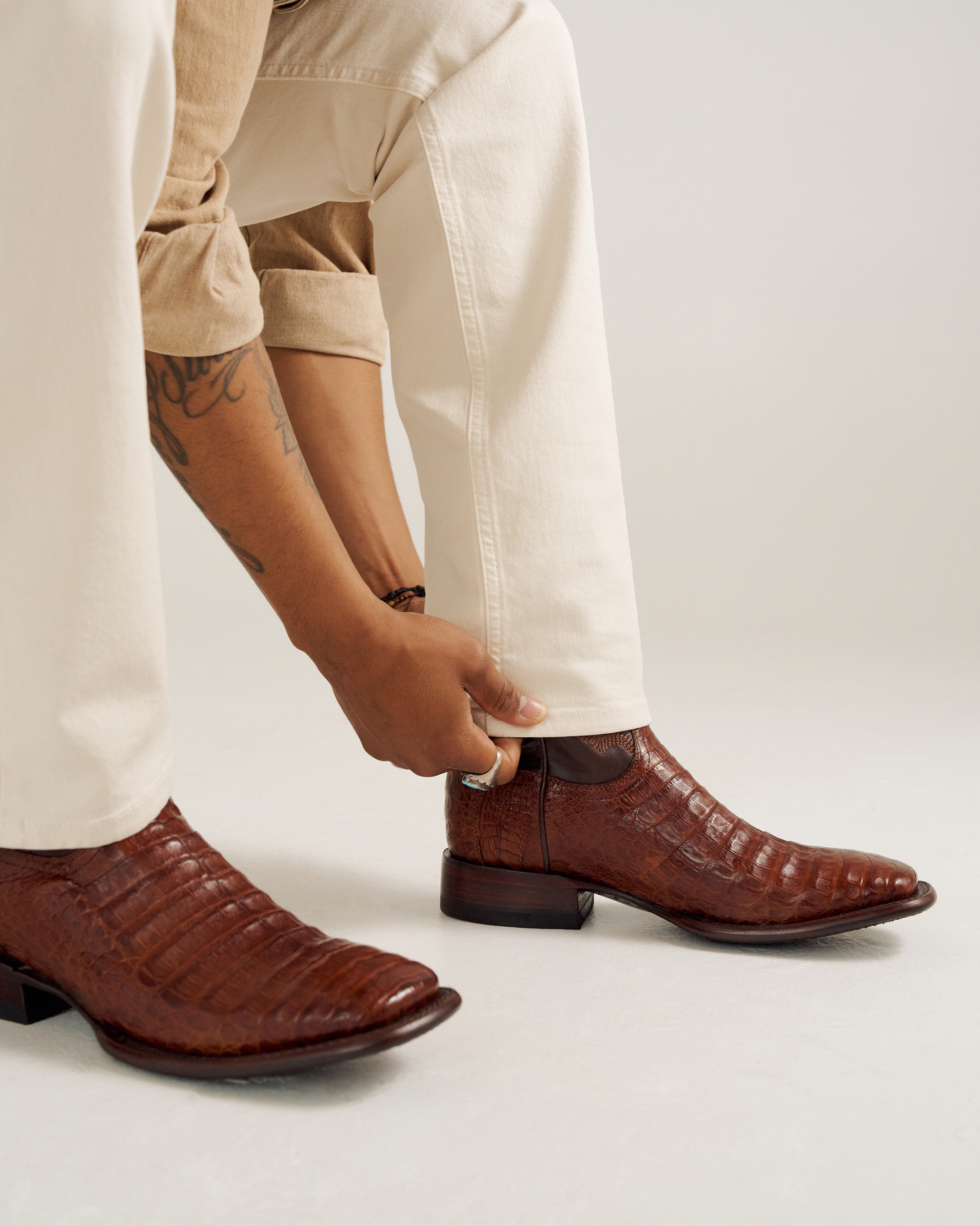 Tecovas William Cowboy Boots - Dark Pecan