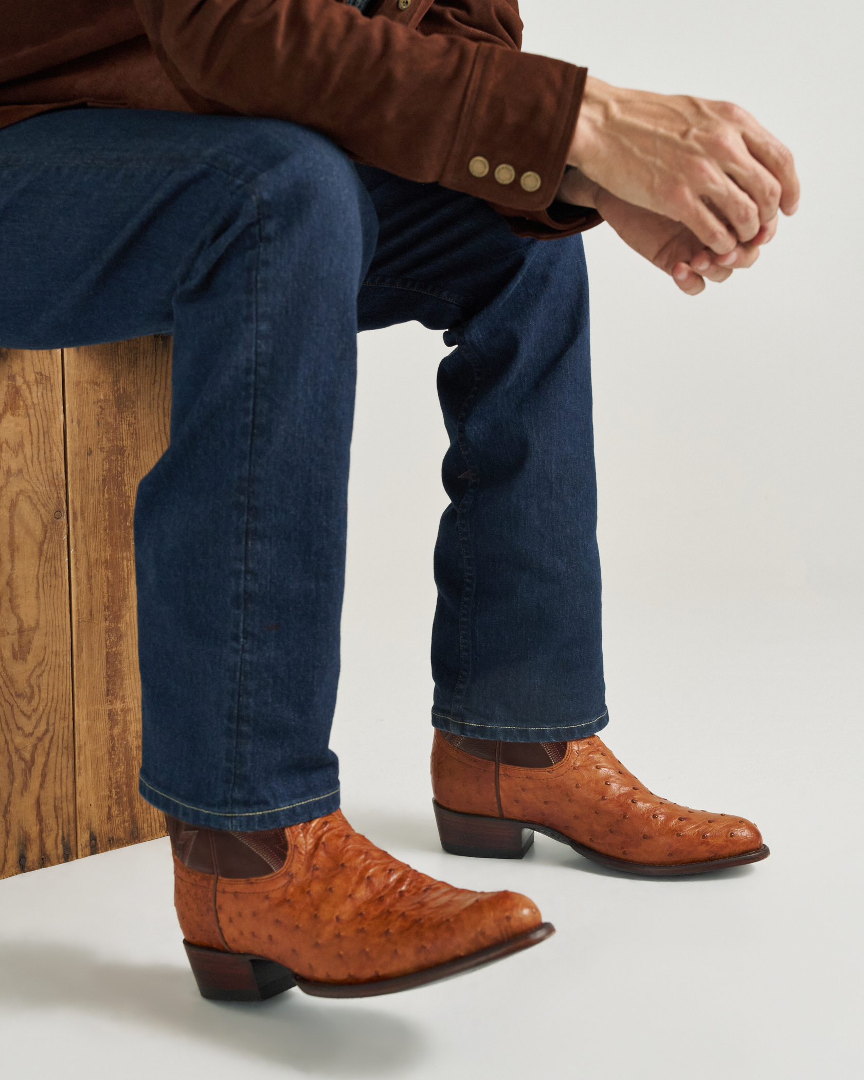 Tecovas Wyatt Cowboy Boots - Pecan