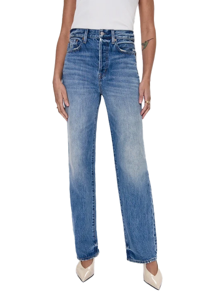 Pistola Cassie Super High Rise Jeans - Medium Wash