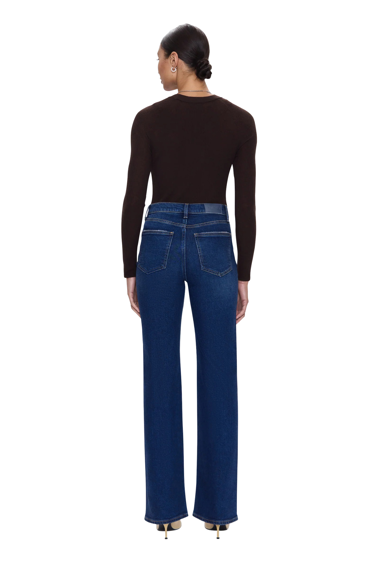 Pistola Evie High Rise Bootcut Jeans - Dark Wash