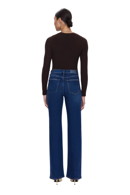 Pistola Evie High Rise Bootcut Jeans - Dark Wash