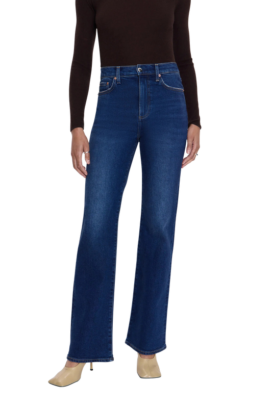 Pistola Evie High Rise Bootcut Jeans - Dark Wash