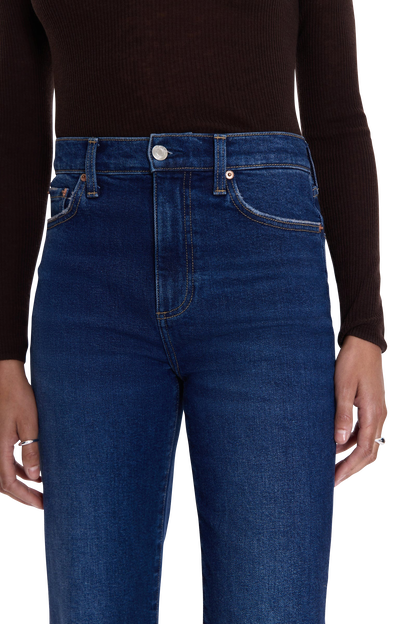 Pistola Evie High Rise Bootcut Jeans - Dark Wash