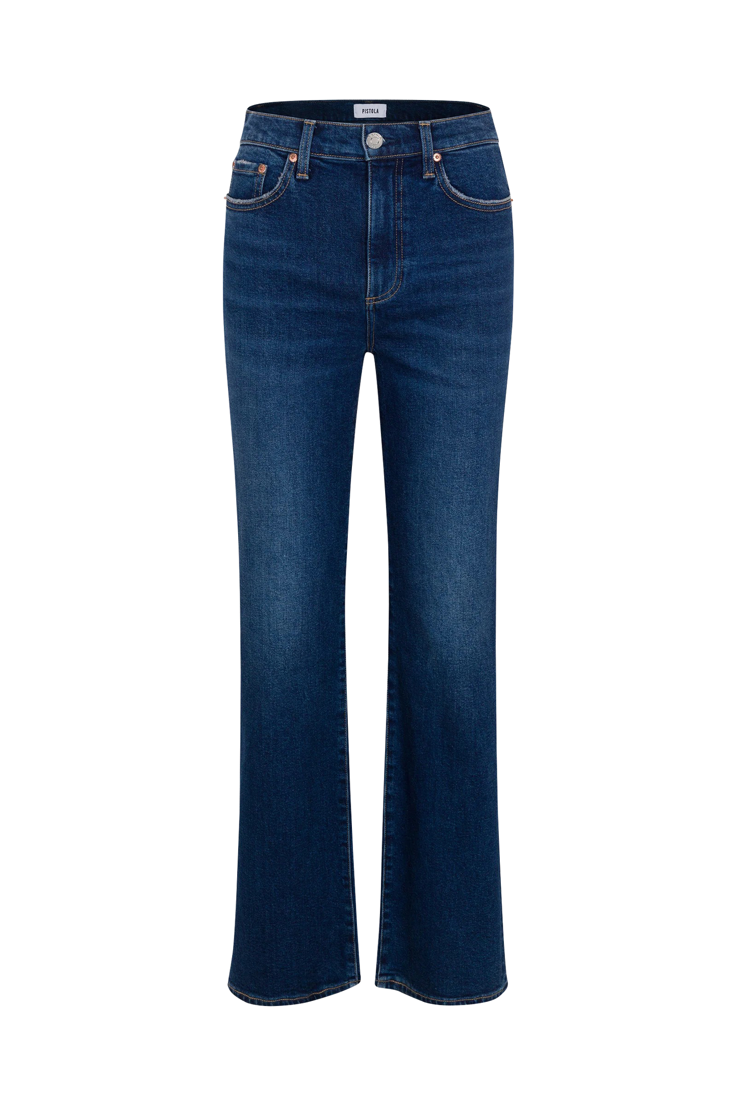 Pistola Evie High Rise Bootcut Jeans - Dark Wash