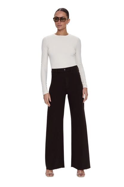 Pistola Penny High Rise Wide Leg Jeans - Mocha