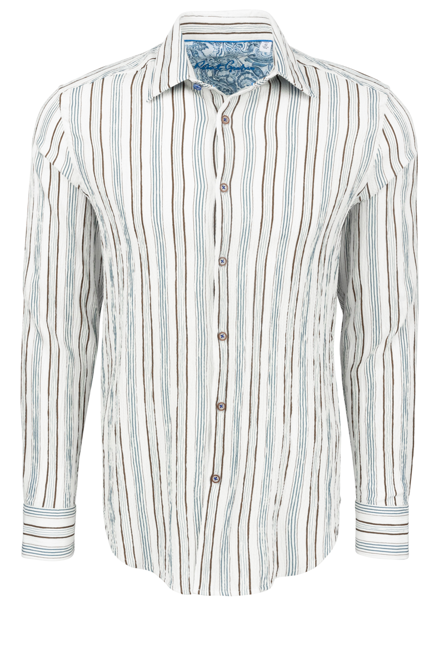 Robert Graham Stamford Button-Front Shirt