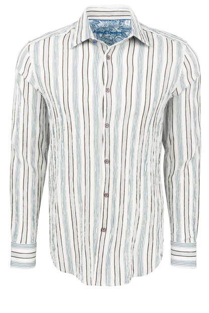 Robert Graham Stamford Button-Front Shirt