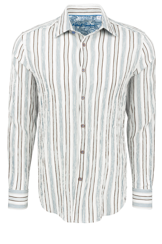 Robert Graham Stamford Button-Front Shirt
