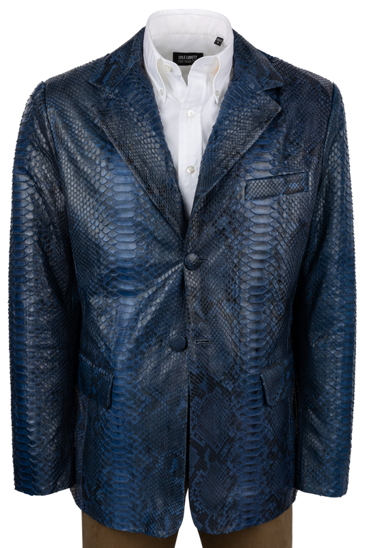 Pinto Ranch Blue Python Sport Coat