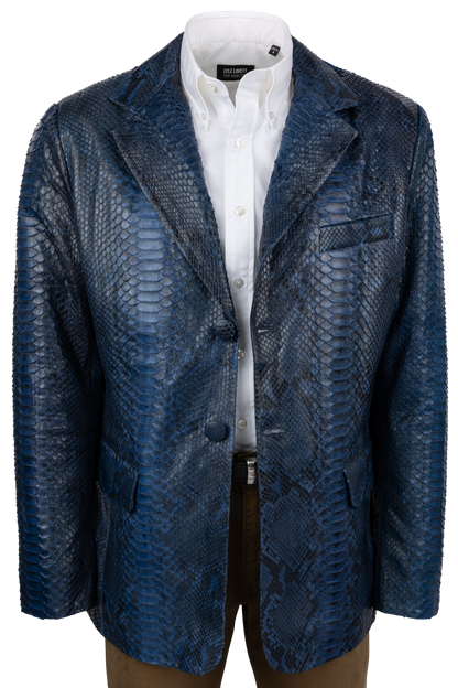 Pinto Ranch Blue Python Sport Coat