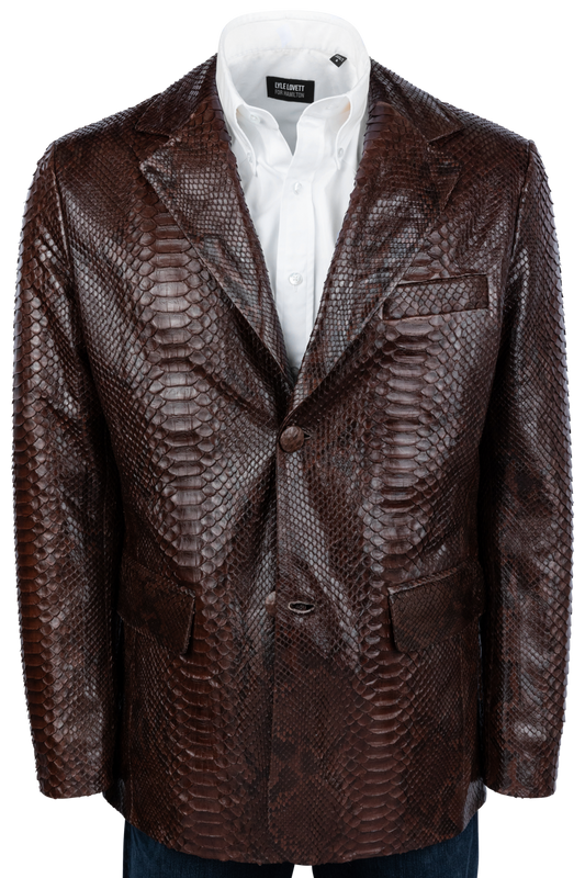 Pinto Ranch Brown Python Sport Coat