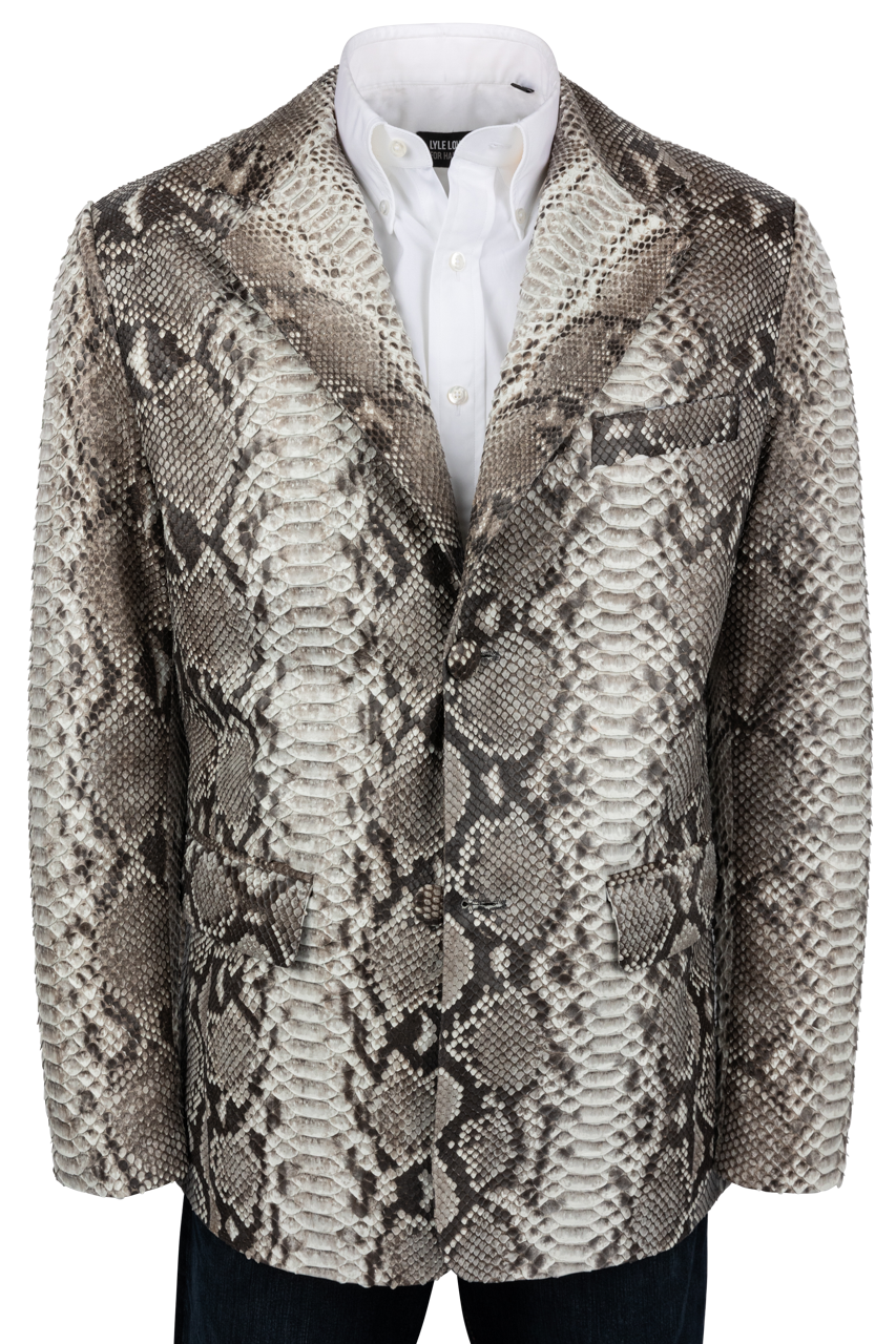 Pinto Ranch Natural Python Western Sport Coat | Pinto Ranch