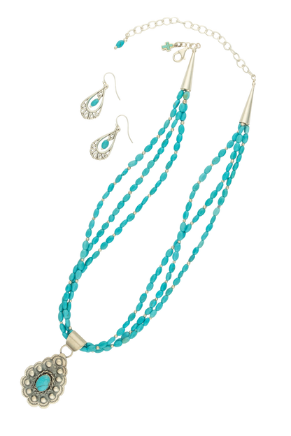 Sweet Tea Jewelry Tim Yazzie Navajo Necklace Set