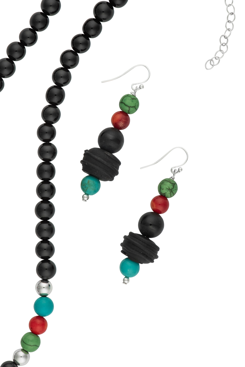 Sweet Tea Jewelry Trina Jack Onyx Necklace Set