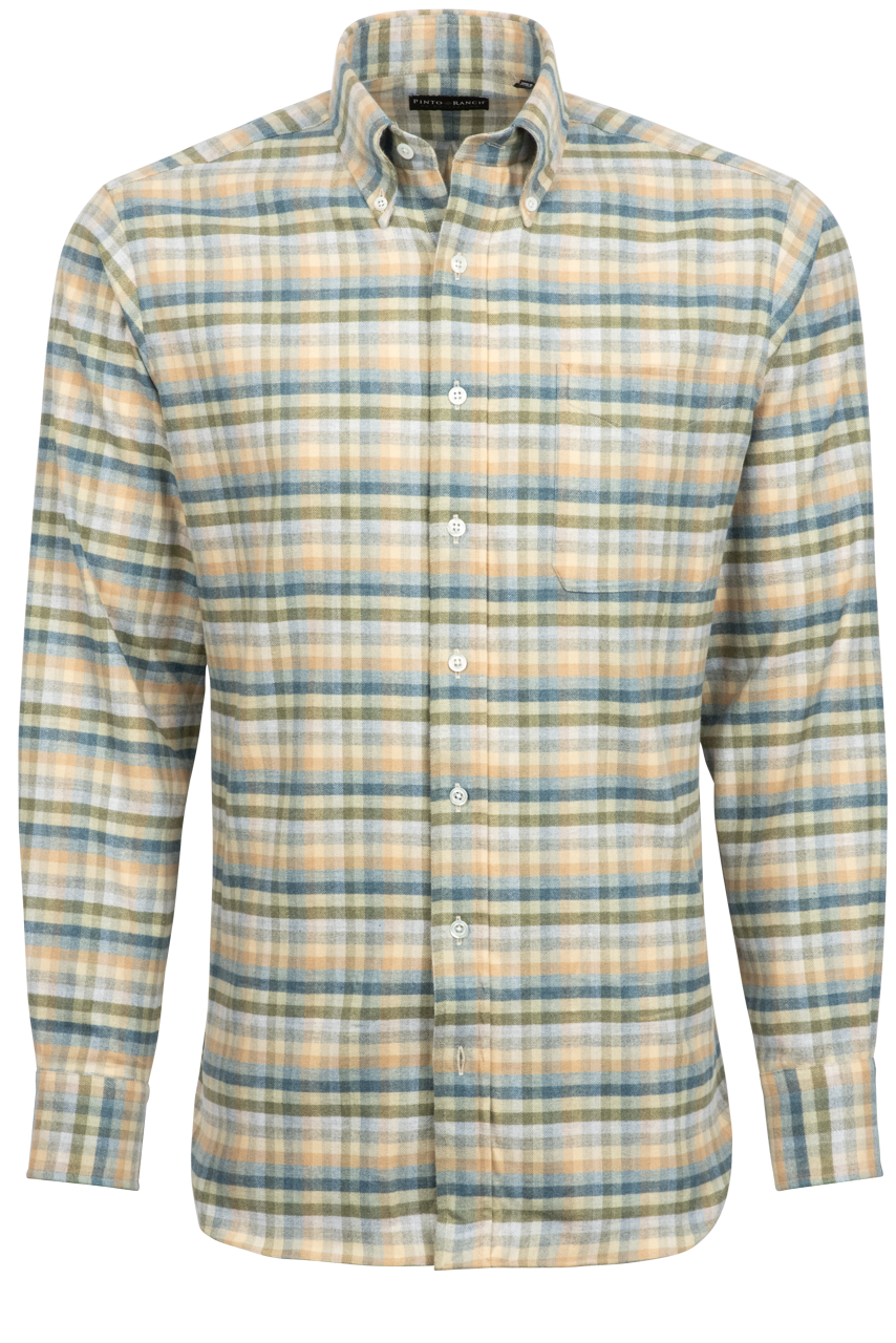 Pinto Ranch YY Collection Button-Front Sport Shirt - Multi