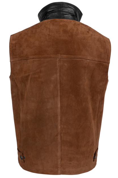 Pinto Ranch Cowhide Suede Vest