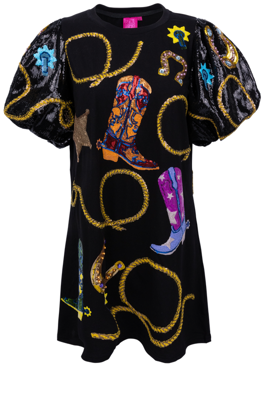 Queen of Sparkles Cowgirl Icon Tunic Dress