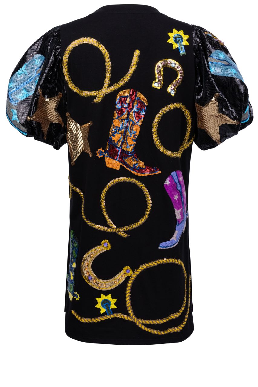 Queen of Sparkles Cowgirl Icon Tunic Dress