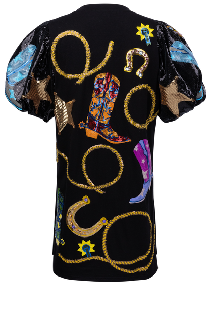 Queen of Sparkles Cowgirl Icon Tunic Dress