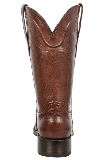Stallion Men's Buffalo Calf Roper Boots - Whiskey