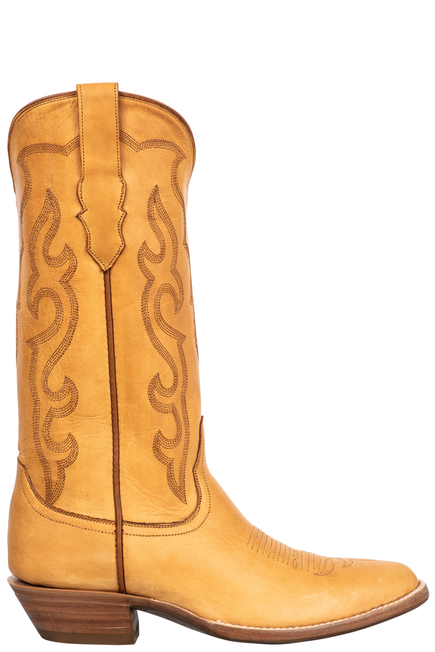 Stallion Ranch Hand Cowgirl Boots - Honey