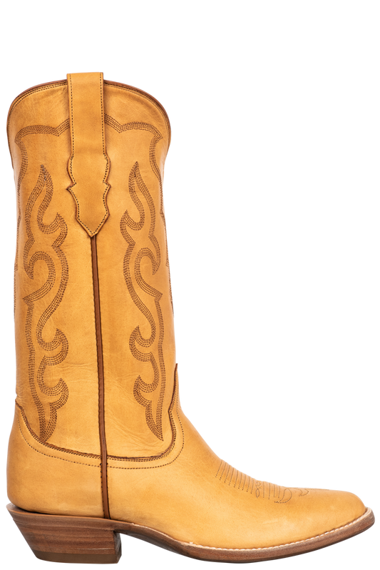 Stallion Ranch Hand Cowgirl Boots - Honey