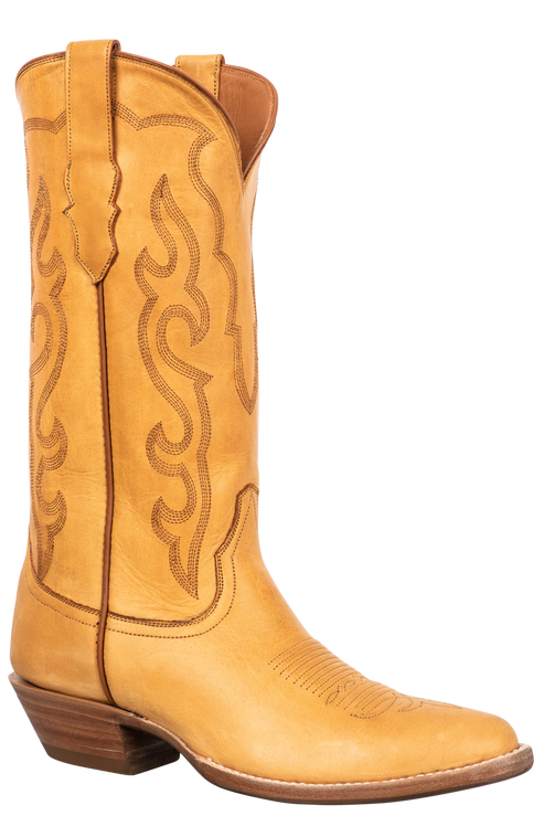 Stallion Women's Ranch Hand Cowgirl Boots - Honey
