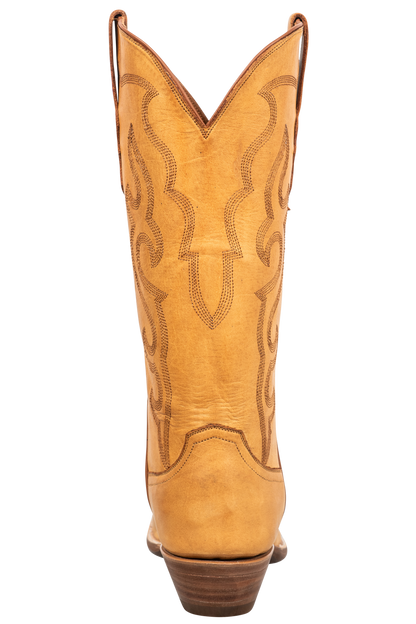 Stallion Ranch Hand Cowgirl Boots - Honey