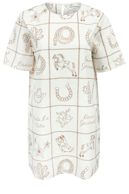 Raisonnel Western Icon Shift Dress