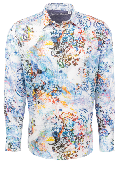 Robert Graham Apex Button-Front Shirt