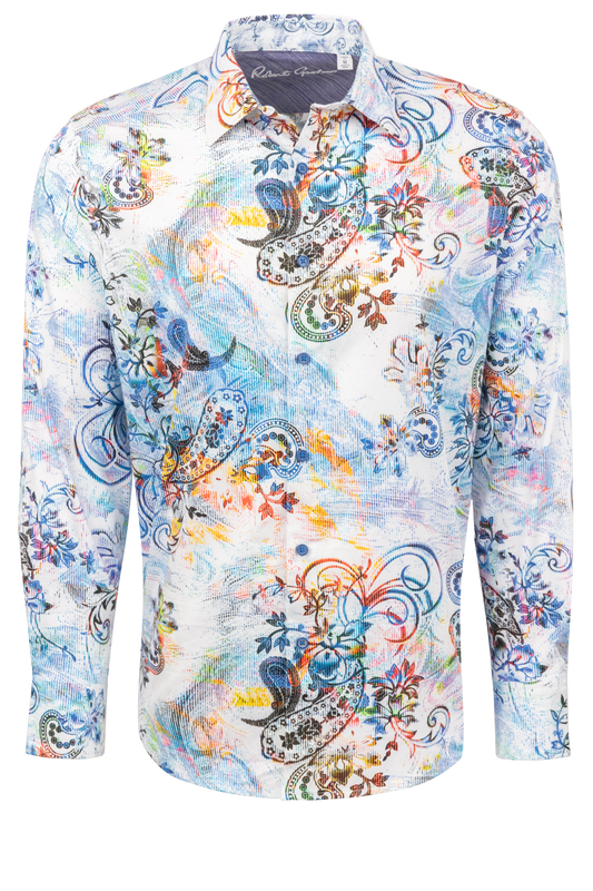 Robert Graham Apex Button-Front Shirt