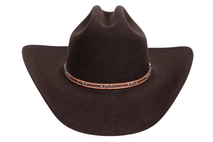 Resistol George Strait 6X Kingman Felt Cowboy Hat - Chocolate