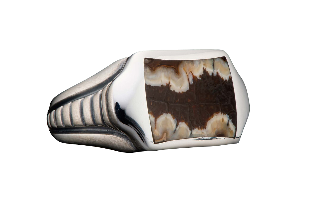 William Henry Sleek Ring - Mammoth Tooth