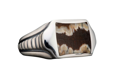 William Henry Sleek Ring - Mammoth Tooth