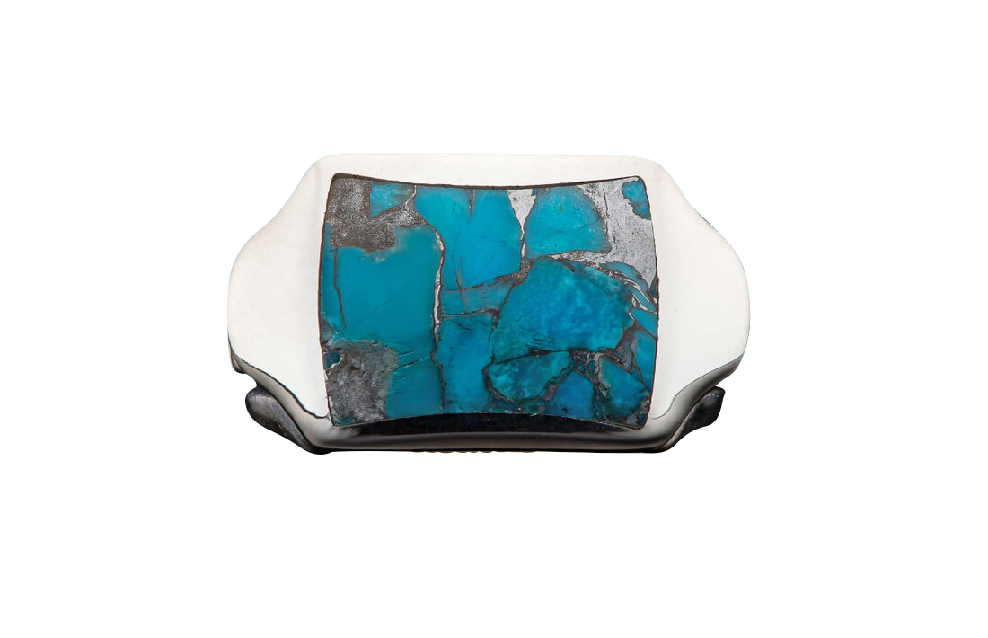 William Henry Sleek Ring - Turquoise