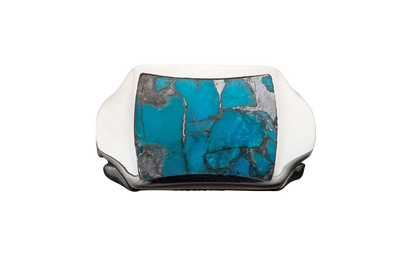 William Henry Sleek Ring - Turquoise