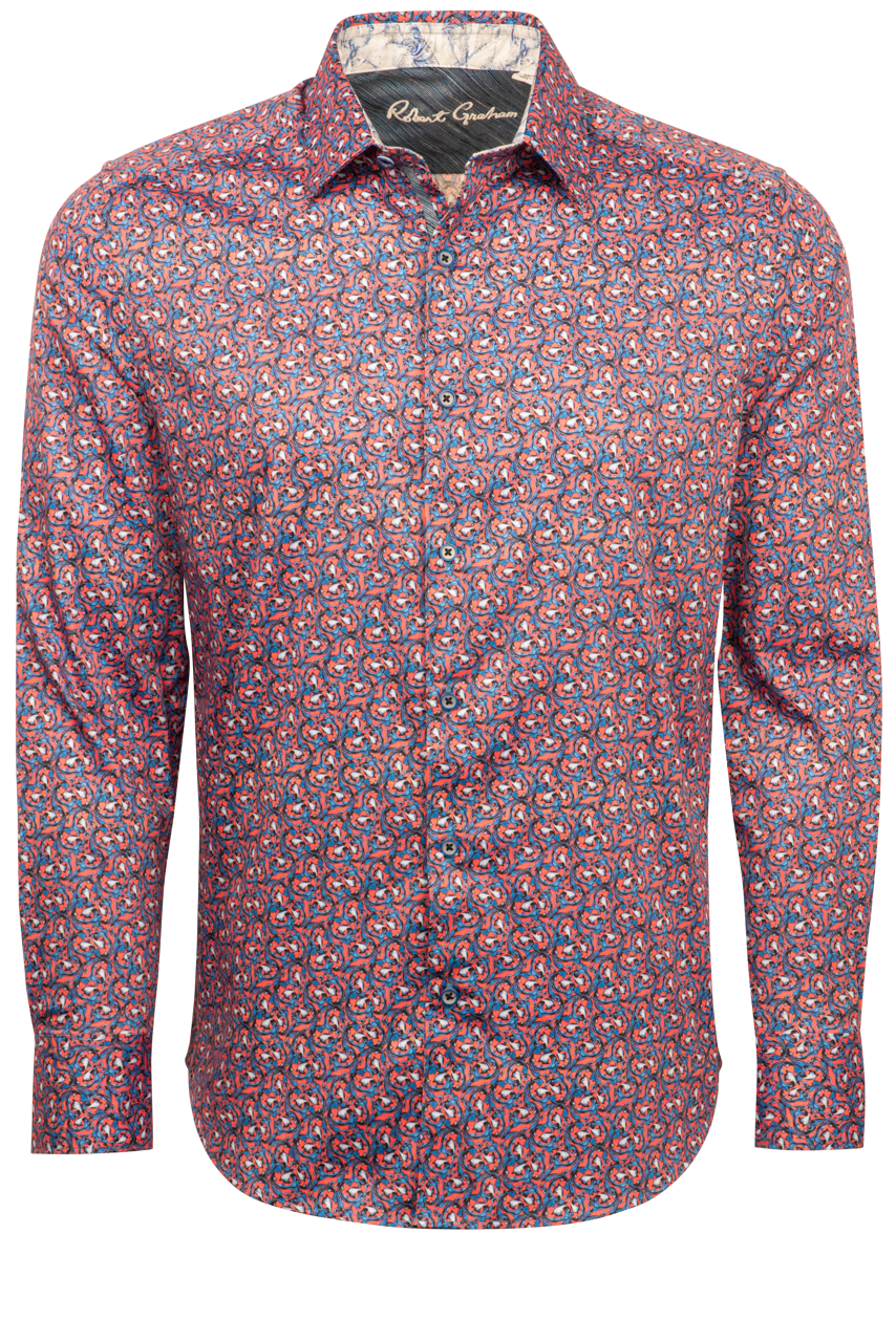 Robert Graham Golden Horn Button-Front Shirt