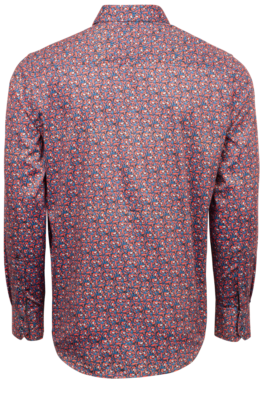 Robert Graham Golden Horn Button-Front Shirt