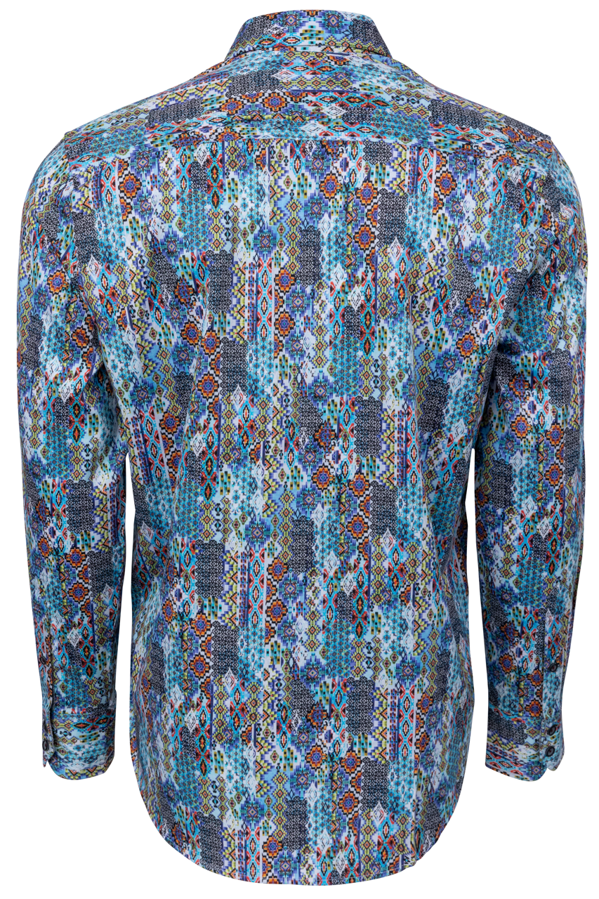 Robert Graham Merola Button-Front Shirt