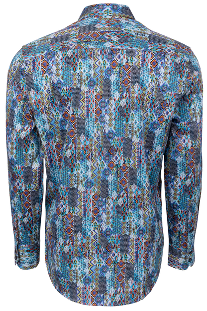 Robert Graham Merola Button-Front Shirt