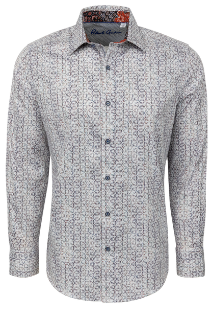 Robert Graham Nelson Button-Front Shirt