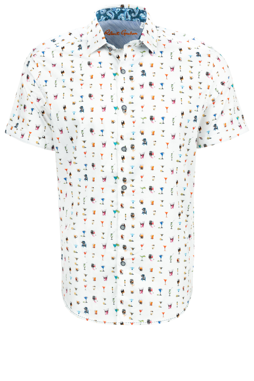 Robert Graham Booze Cruz Button-Front Shirt