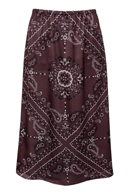 Raisonnel Paisley Midi Skirt