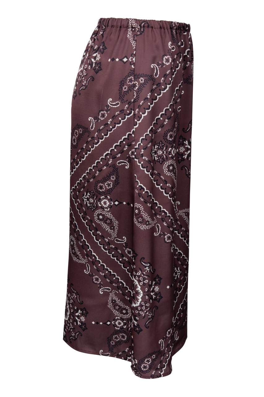 Raisonnel Paisley Midi Skirt