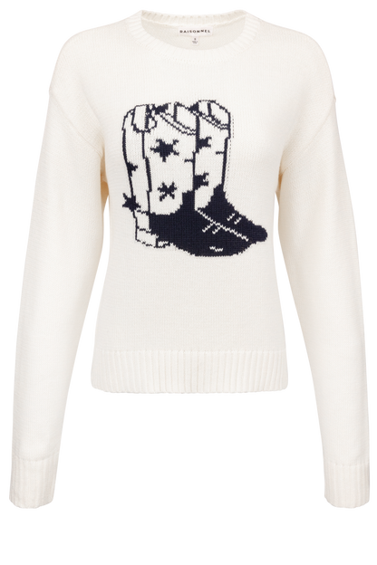 Raisonnel Crew Neck Boot Sweater